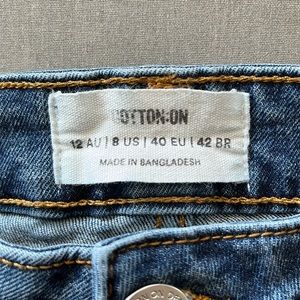 COTTON:ON Stretch Mom Jean Size 8